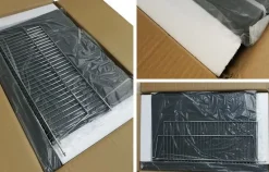 ☀️☀️☀️ GRILL WĘGLOWY angular - RUSZT ŻELIWNY 11245C