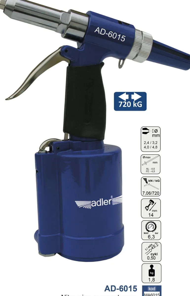 ADLER NITOWNICA PNEUMATYCZNA