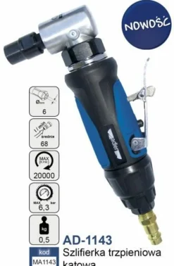 ADLER SZLIFIERKA PROSTA PNEUMATYCZNA KĄTOWA