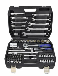 ADLER ZESTAW KLUCZY 1/2"-1/4" 82el.