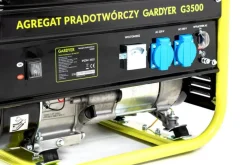 Agregat prądotwórczy jednofazowy 3500W Gardyer G3500