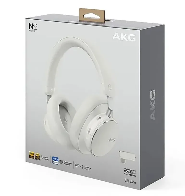 AKG N9 Hybrid ANC Wireless Over-Ear White