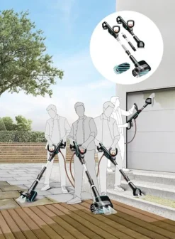 Akumulatorowa szczotka do tarasów GARDENA  AquaBrush Universal 04/18V P4A - zestaw 14842-20