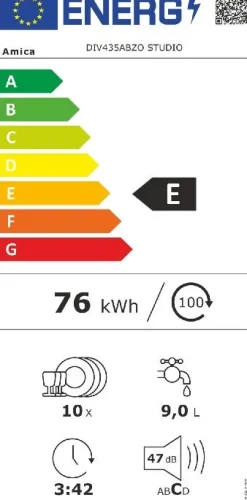 Amica DIV435ABZO STUDIO