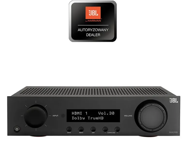 Amplituner JBL MA310 Czarny