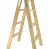 AW DRABINA TABORET DREWNIANY 2x3 STOPNI 150KG