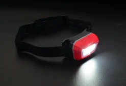 AWTOOLS BLACK LINE LATARKA CZOŁOWA FRONTE COB LED Z CZUJNIKIEM RUCHU