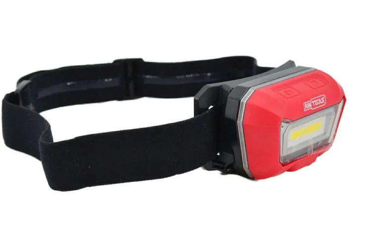 AWTOOLS BLACK LINE LATARKA CZOŁOWA FRONTE COB LED Z CZUJNIKIEM RUCHU