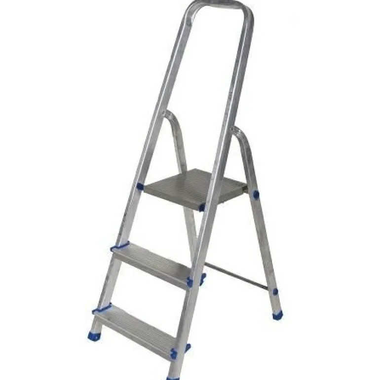 AWTOOLS DRABINA ALUMINIOWA WOLNOS. 3ST.150KG