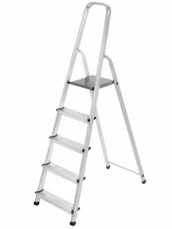 AWTOOLS DRABINA ALUMINIOWA WOLNOS. 5ST.125KG