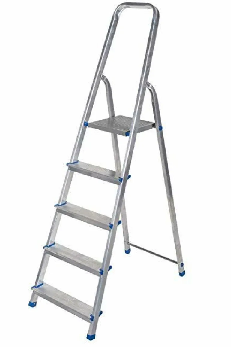 AWTOOLS DRABINA ALUMINIOWA WOLNOS. 5ST.150KG