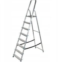 AWTOOLS DRABINA ALUMINIOWA WOLNOS. 5ST.150KG