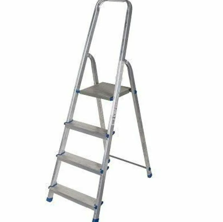 AWTOOLS DRABINA ALUMINIOWA WOLNOS. 4ST.150KG