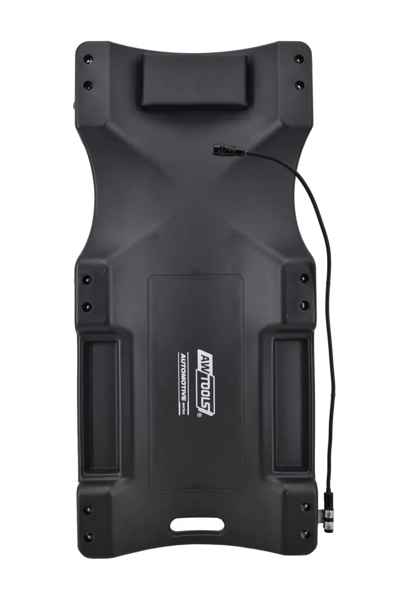 AWTOOLS LEŻANKA WARSZTATOWA Z TWORZYWA SZTUCZNEGO, Z LAMPKĄ