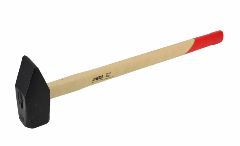 AWTOOLS MŁOTEK KOWALSKI 6,0 kg TRZONEK DREWNIANY BLACK LINE