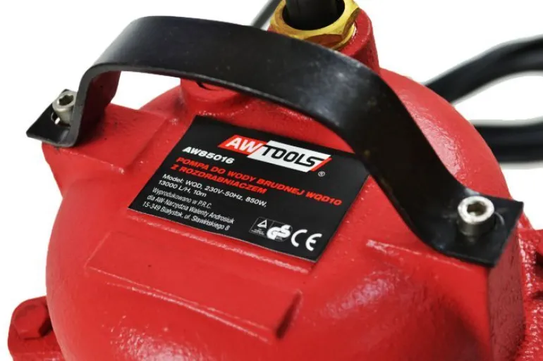 AWTOOLS POMPA DO WODY BRUDNEJ Z ROZDRABNIACZEM 850W