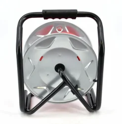 AWTOOLS PRZEDŁUŻACZ BĘBEN METALOWY CZERWONY HEAVY DUTY 25m 3x2,5 mm 16A / 3680W / IP44