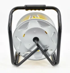 AWTOOLS PRZEDŁUŻACZ BĘBEN METALOWY ŻÓŁTY HEAVY DUTY 40m 3x2,5 mm 16A / 3680W / IP44 NEOPREN