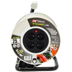 AWTOOLS PRZEDŁUŻACZ BĘBEN STANDARD 30m 3x1,5 mm 16A / 3680W