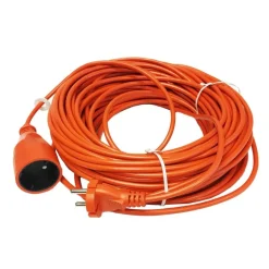 AWTOOLS PRZEDŁUŻACZ OGRODOWY JEDNOGNIAZDOWY 20m BEZ UZIEMIENIA / 2x1,0mm / 10A/ 230V / 2500W