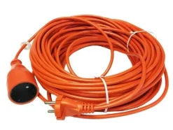 AWTOOLS PRZEDŁUŻACZ OGRODOWY JEDNOGNIAZDOWY 40m BEZ UZIEMIENIA / 2x1,0mm / 6A / 230V / 1500W