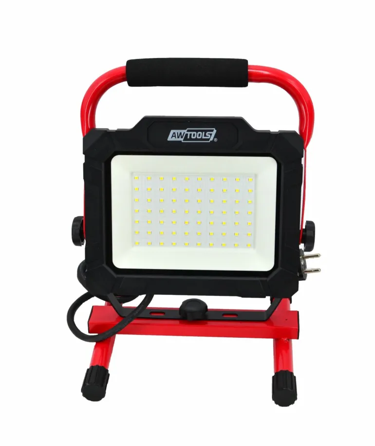 AWTOOLS REFLEKTOR SMD LED PRZENOŚNY 50W PODSTAWA TYP H