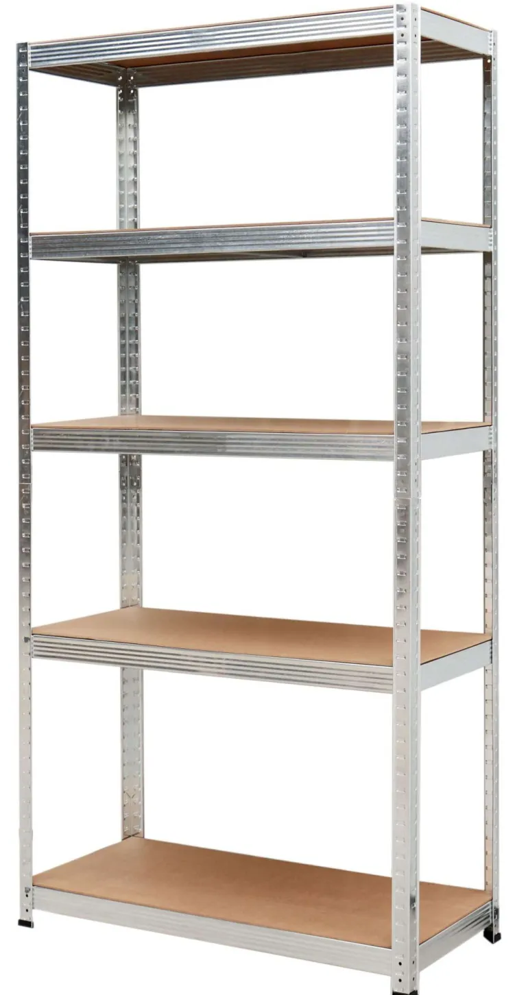 AWTOOLS REGAŁ 5 PÓŁEK 180x90x40 NOŚNOŚĆ 175KG / 3.3MM - WCISKANY SZYBKI MONTAŻ