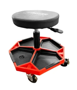 AWTOOLS SIEDZISKO WARSZTATOWE REGULOWANE Z PRZEGRODAMI BLACK LINE