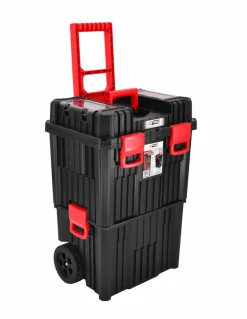 AWTOOLS SKRZYNKA NARZĘDZIOWA NA KOŁACH 450x360x640mm HEAVY