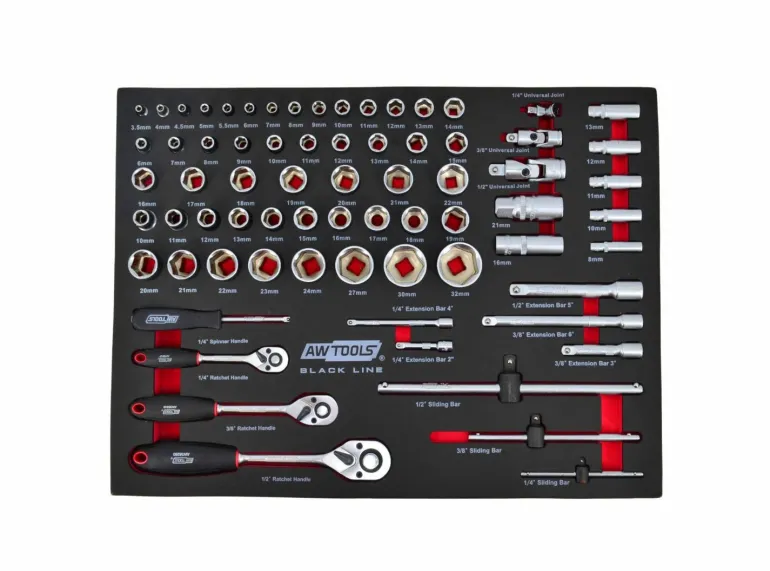 AWTOOLS SZAFKA WARSZTATOWA + 177SZT. NARZĘDZI