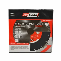 AWTOOLS TARCZA DIAMENTOWA 350x32-25,4-22,2 / TURBO