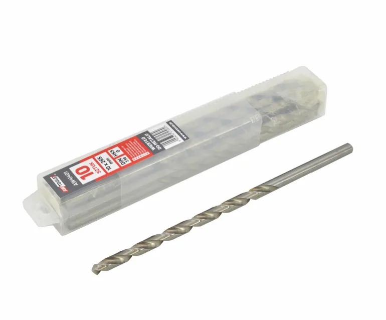 AWTOOLS WIERTŁO METAL BIAŁE 10,0mm x 265mm PRZEDŁUŻANE