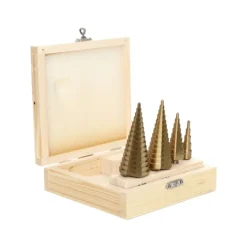 AWTOOLS WIERTŁO STOPNIOWE HSS-TIN / KPL.4szt.