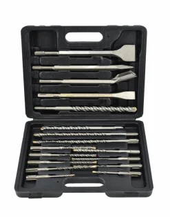 AWTOOLS ZESTAW DŁUT I WIERTEŁ SDS+ 17 elem.