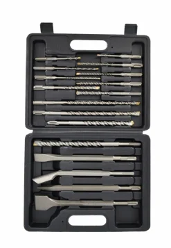 AWTOOLS ZESTAW DŁUT I WIERTEŁ SDS+ 17 elem.