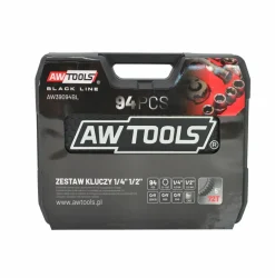 AWTOOLS ZESTAW KLUCZY 94el 1/2" / 1/4"