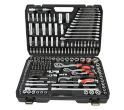 AWTOOLS ZESTAW KLUCZY 216el 1/2"/3/8"/1/4"