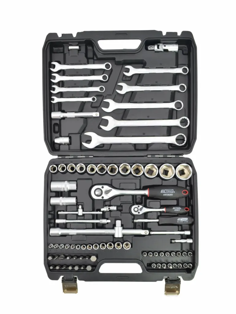 AWTOOLS ZESTAW KLUCZY 82el 1/2" / 1/4"