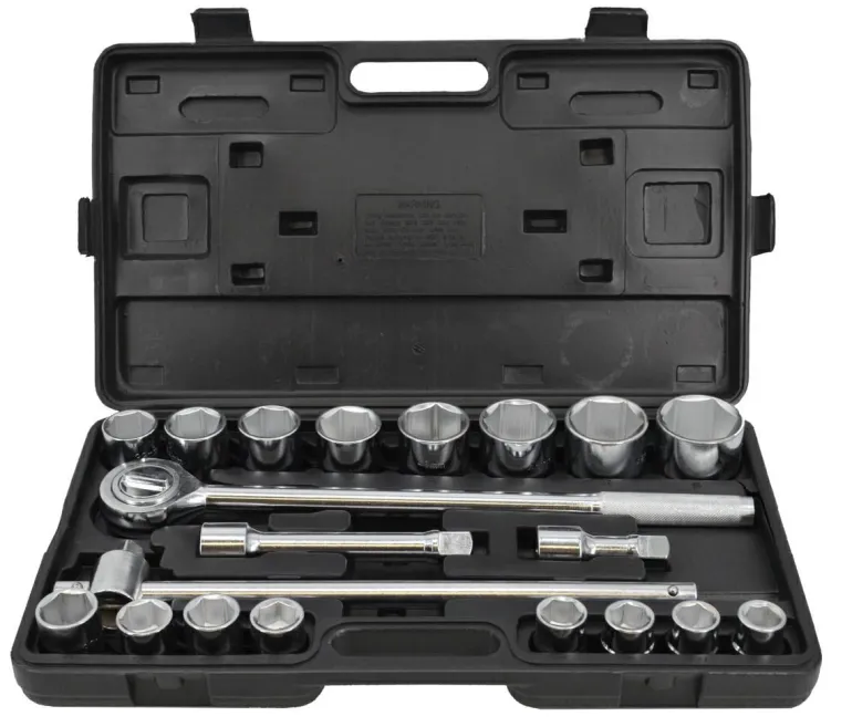 AWTOOLS ZESTAW KLUCZY 21el. 3/4"/ PLASTIKOWA WALIZKA