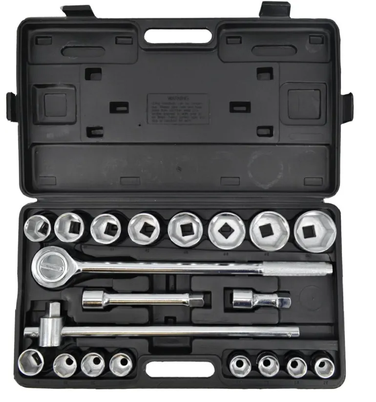 AWTOOLS ZESTAW KLUCZY 21el. 3/4"/ PLASTIKOWA WALIZKA