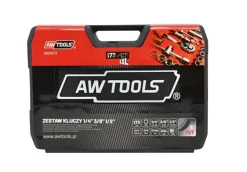 AWTOOLS ZESTAW KLUCZY 173el 1/2"/3/8"/1/4"