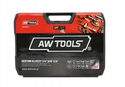 AWTOOLS ZESTAW KLUCZY 173el 1/2"/3/8"/1/4"