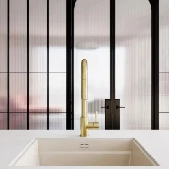 BATERIA KUCHENNA GLOBALO LORETIO LIGHT GOLD MAT 1.1