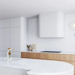 BATERIA KUCHENNA GLOBALO LOBIO WHITE/LIGHT GOLD RING 1.1