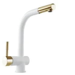 BATERIA KUCHENNA GLOBALO LOBIO WHITE/LIGHT GOLD RING 1.1