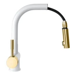 BATERIA KUCHENNA GLOBALO LOBIO WHITE/LIGHT GOLD MAT  RING 1.1