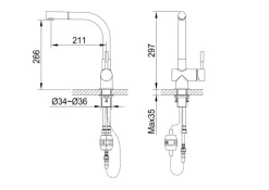 BATERIA KUCHENNA GLOBALO LOBIO BLACK 1.1