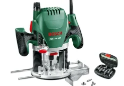 BOSCH FREZARKA GÓRNOWRZECINOWA 1400W POF 1400A CE +WALIZKA + AKCESORIA