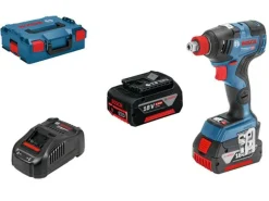BOSCH KLUCZ UDAROWY 18V 1/2" / HEX 1/4" 200Nm 2x5,0Ah GDX 18V-200C