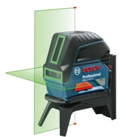 BOSCH LASER KRZYŻOWO-PUNKTOWY GCL 2-15 G + UCHWYT RM1, ZIELONA WIĄZKA